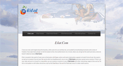 Desktop Screenshot of eilat.com